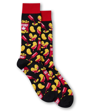 Denver Hayes Men's Novelty Canadiana Crew Socks
