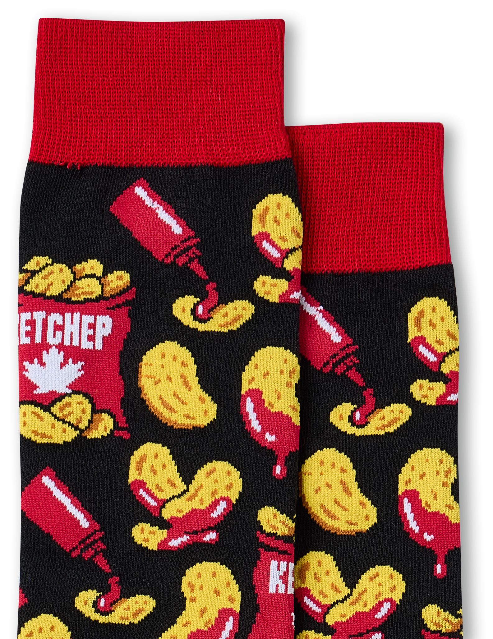 Denver Hayes Men's Novelty Canadiana Crew Socks