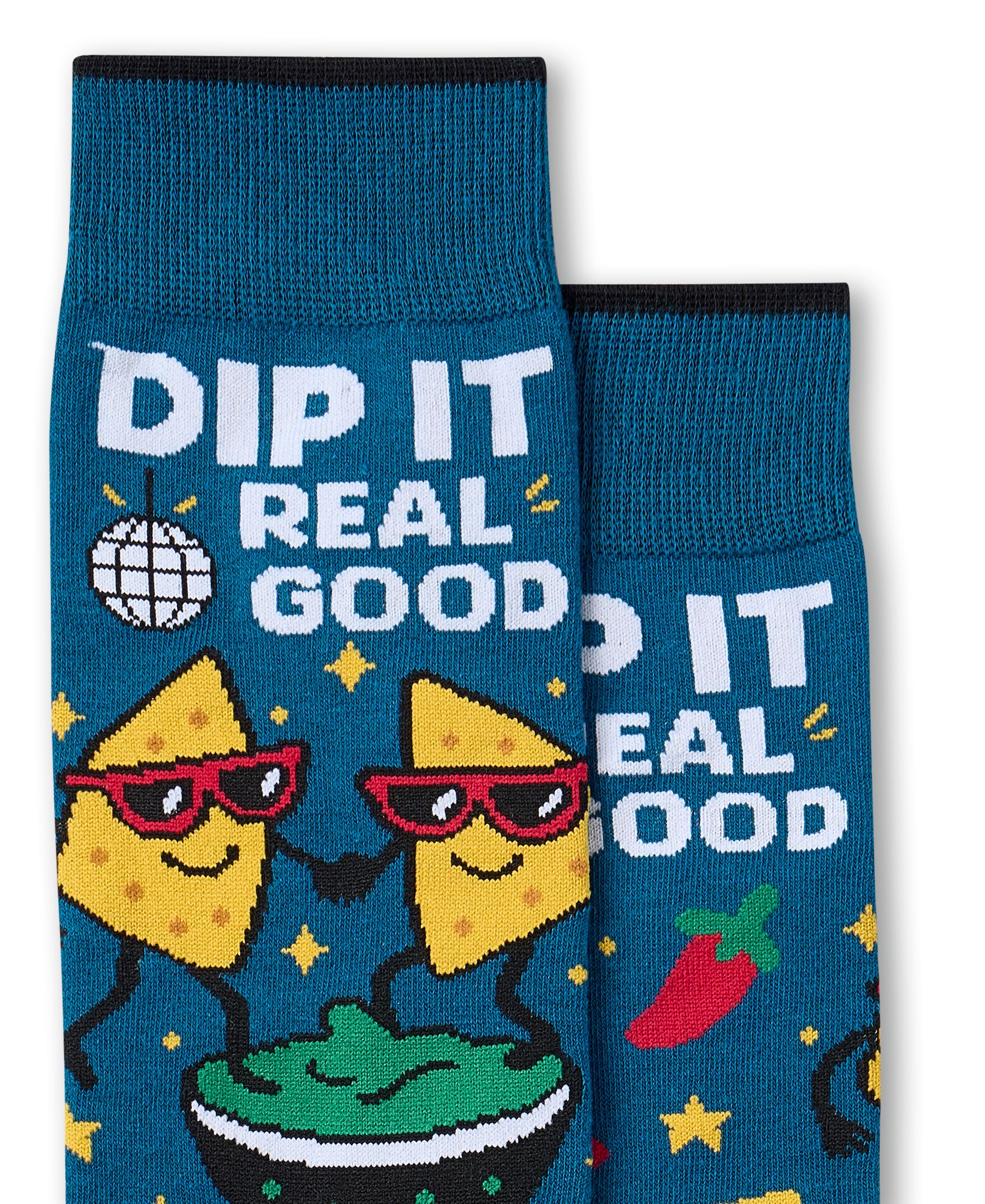 Denver Hayes Men's Novelty Food Crew Socks