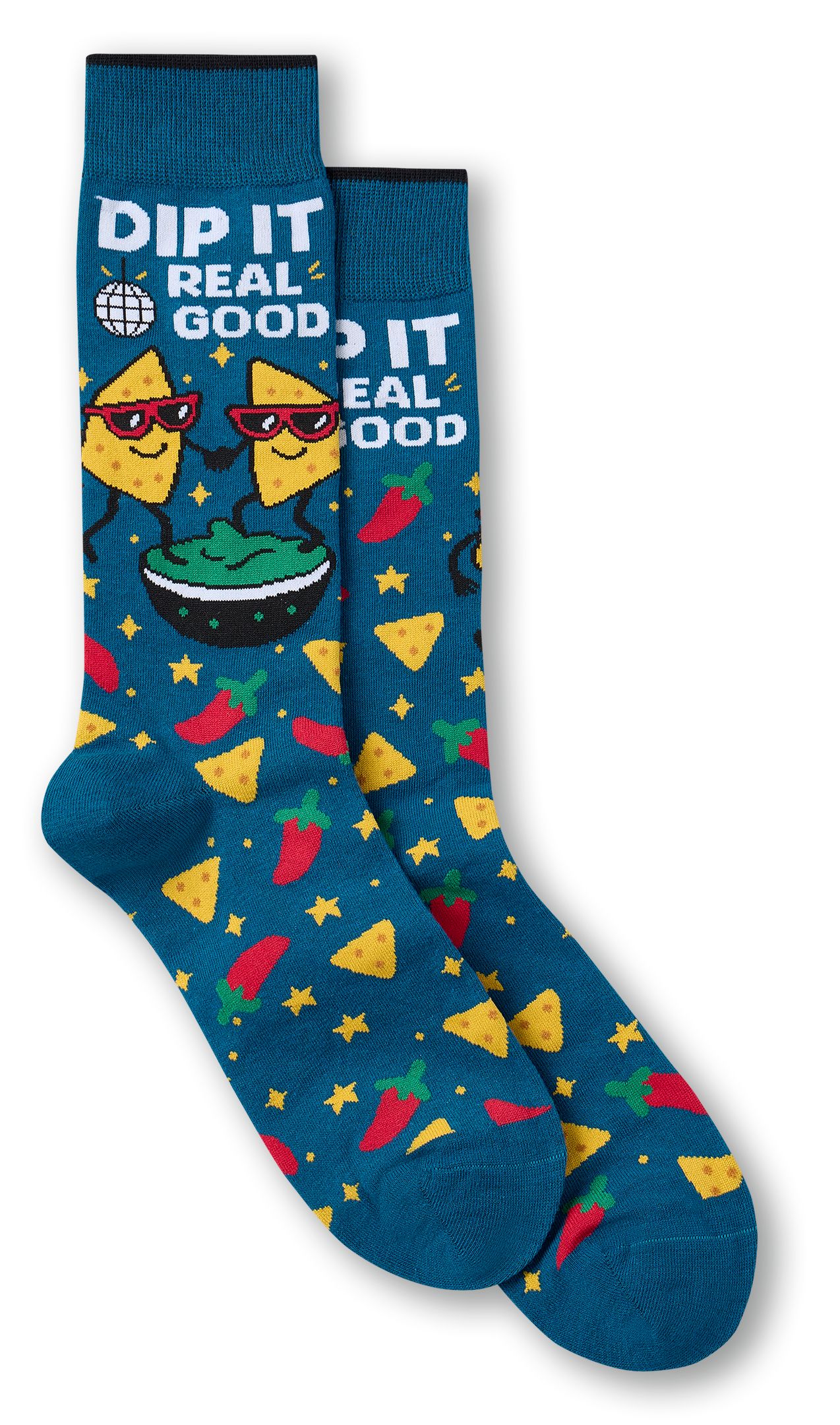Denver Hayes Men's Novelty Food Crew Socks