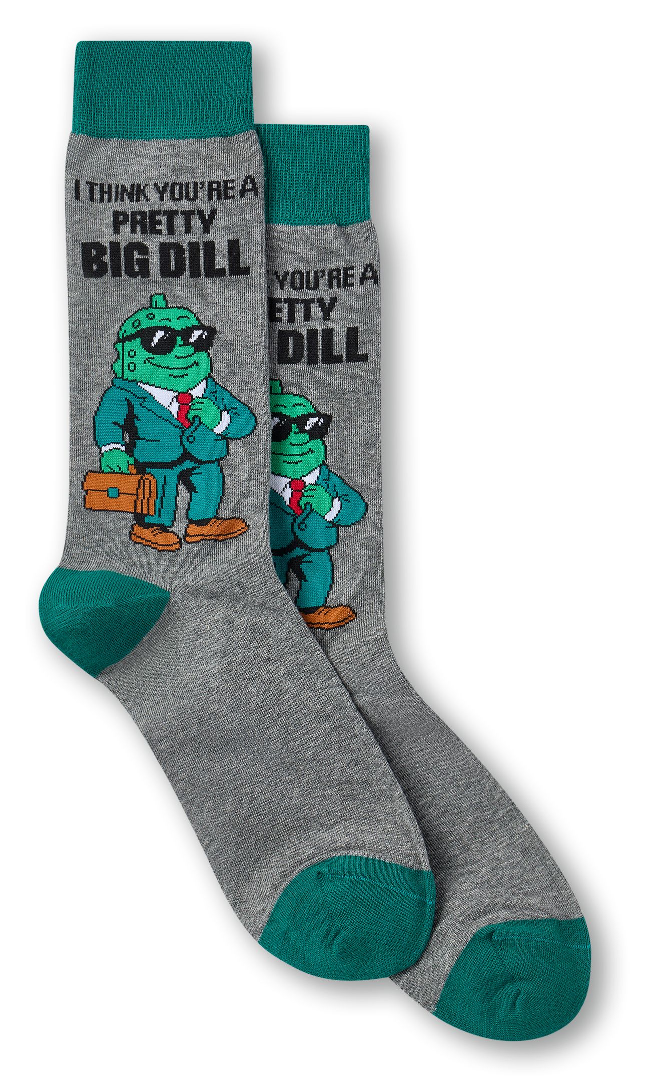Mi-chaussettes fantaisie à motif de nourriture pour hommes, Denver Hayes