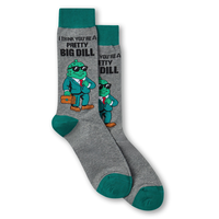 Mi-chaussettes fantaisie à motif de nourriture pour hommes, Denver Hayes