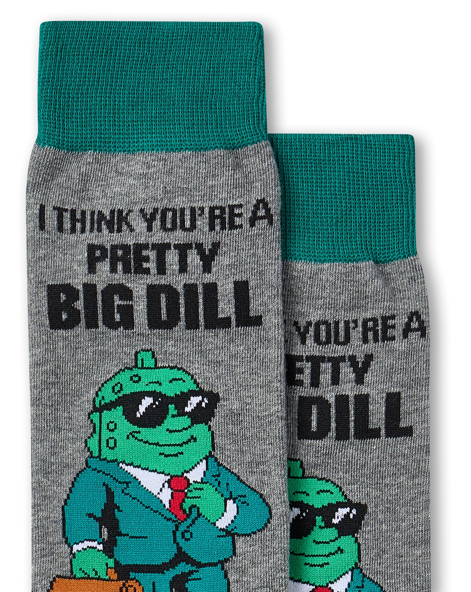 Mi-chaussettes fantaisie à motif de nourriture pour hommes, Denver Hayes
