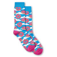 Denver Hayes Men's Novelty Food Crew Socks