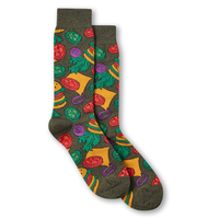 Denver Hayes Men's Novelty Food Crew Socks