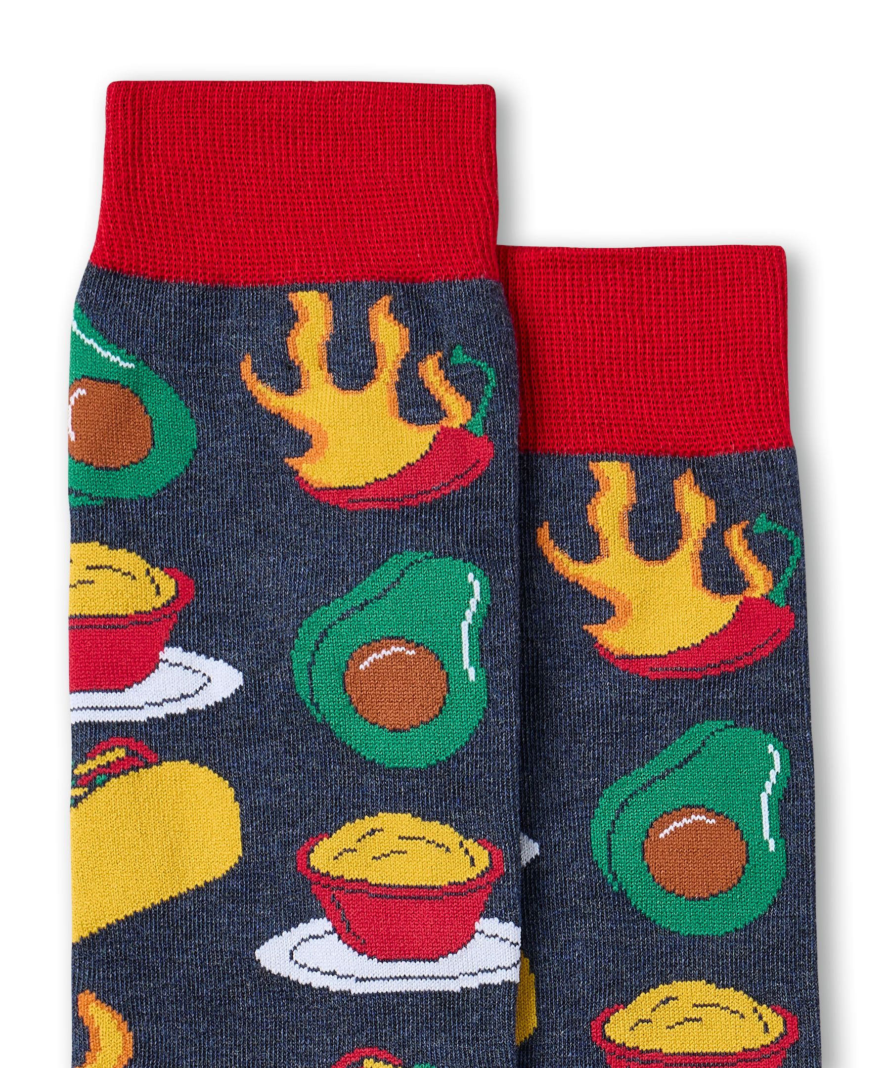 Denver Hayes Men's Novelty Food Crew Socks
