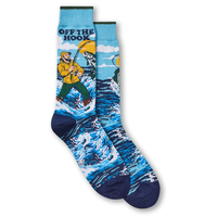 Mi-chaussettes fantaisie à motif sportif pour hommes, Denver Hayes