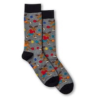 Denver Hayes Men's Novelty Sport Crew Socks
