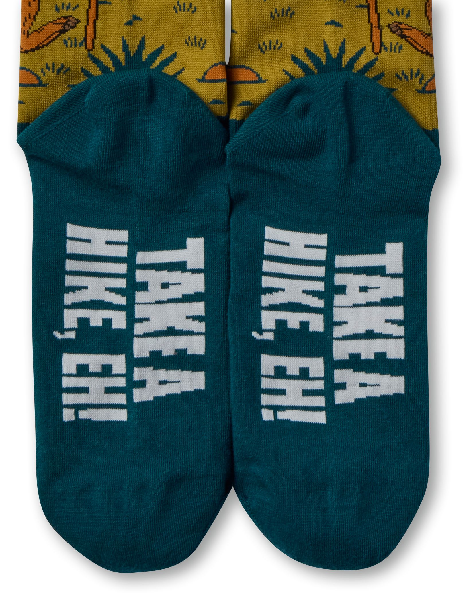 Denver Hayes Men's Novelty Outdoor Fun Crew Socks