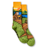 Denver Hayes Men's Novelty Outdoor Fun Crew Socks Side_Right