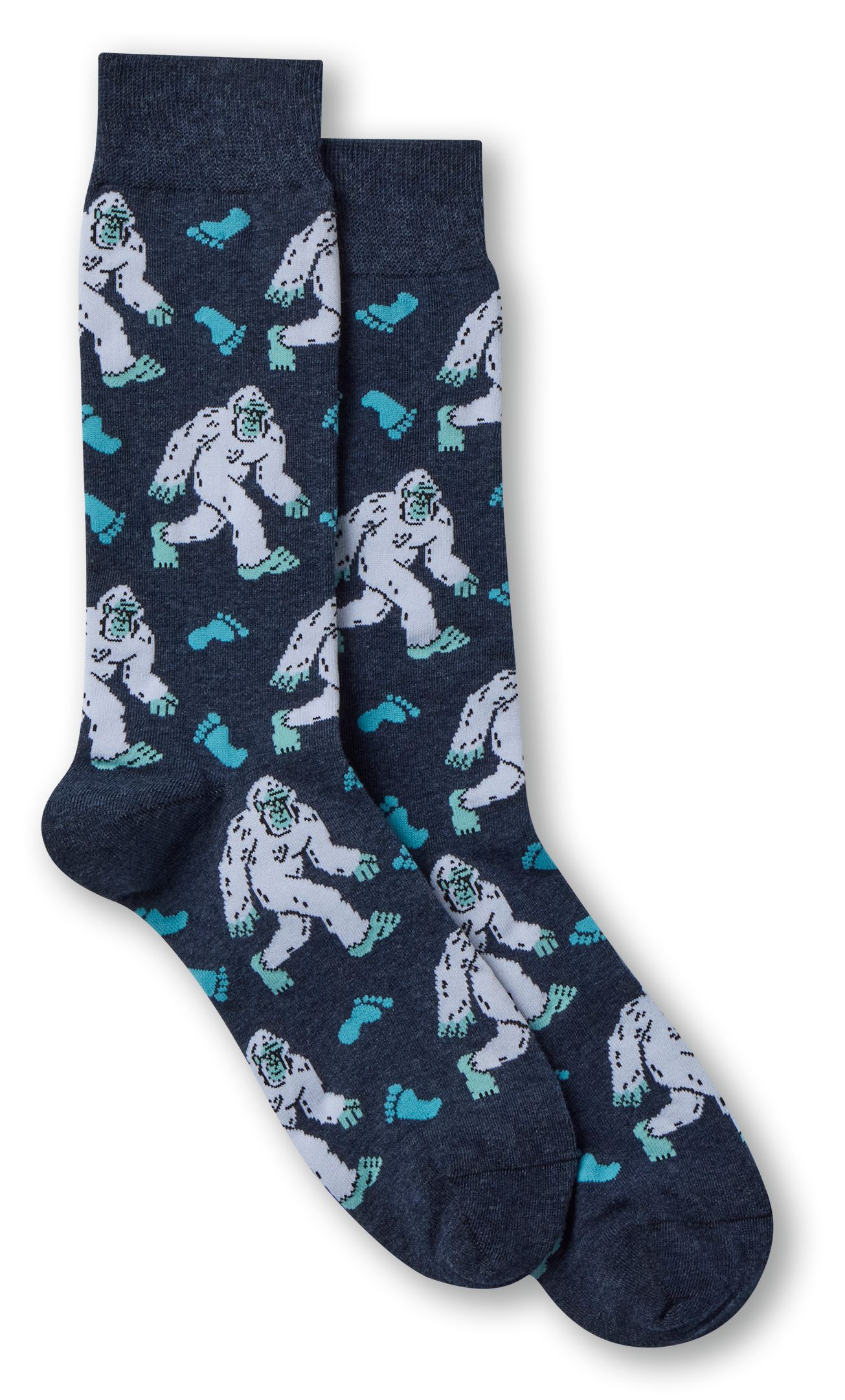 Mi-chaussettes fantaisie à motif animalier pour hommes, Denver Hayes