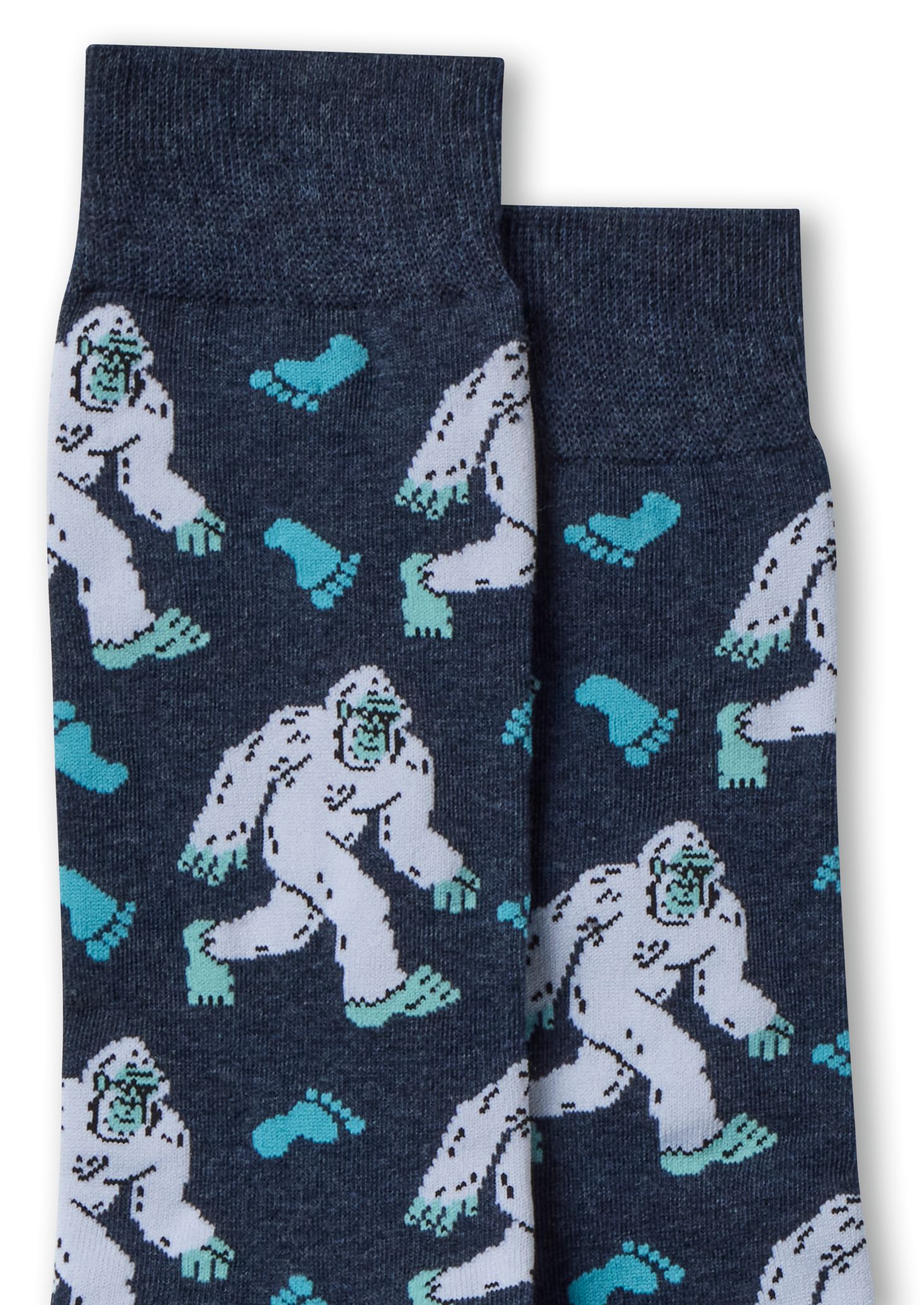Mi-chaussettes fantaisie à motif animalier pour hommes, Denver Hayes
