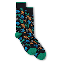 Denver Hayes Men's Novelty Animal Crew Socks