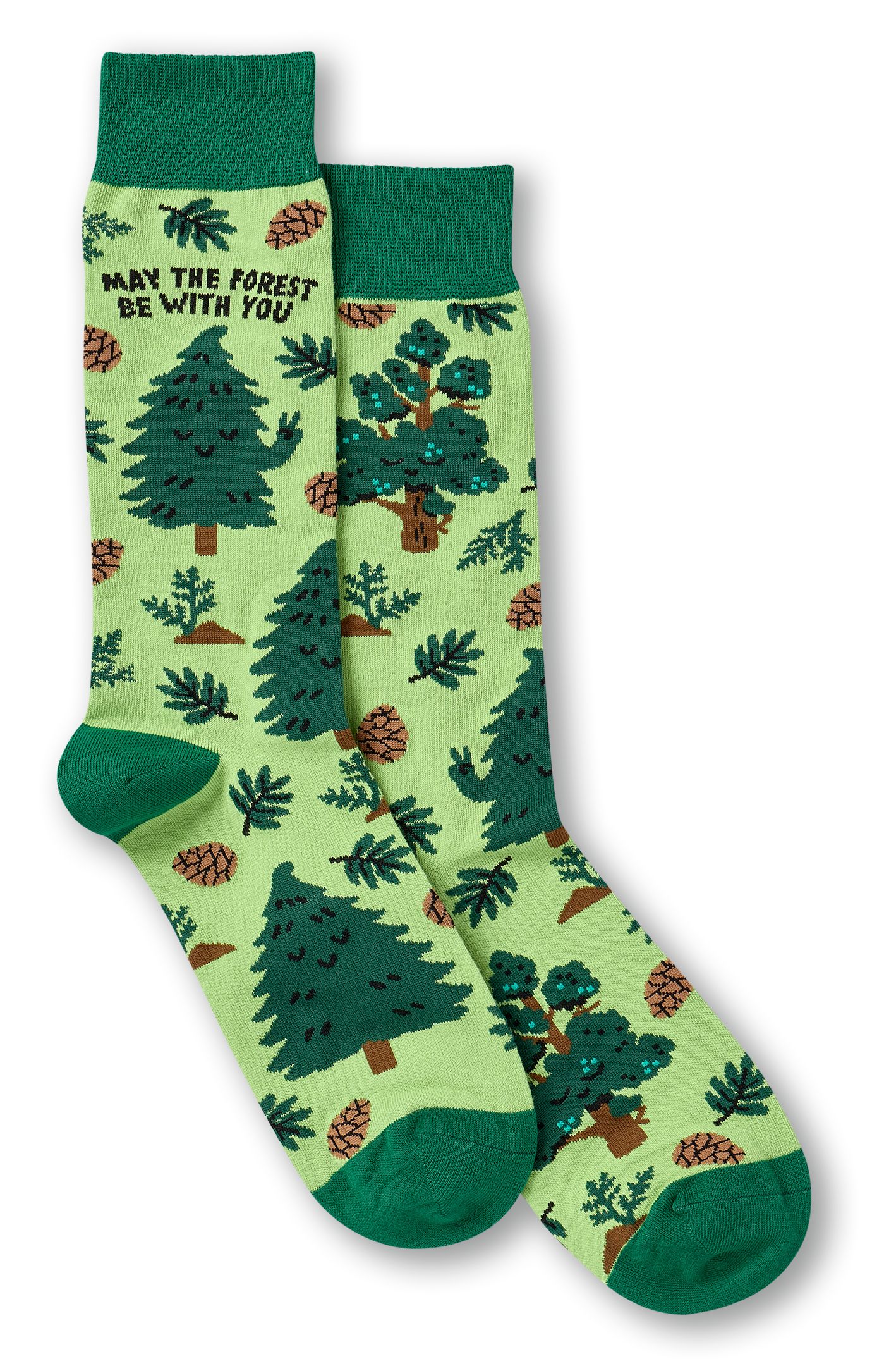 Mi-chaussettes à motif fantaisie pour hommes, Denver Hayes