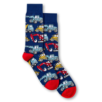Mi-chaussettes à motif fantaisie pour hommes, Denver Hayes