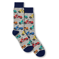 Mi-chaussettes à motif fantaisie pour hommes, Denver Hayes