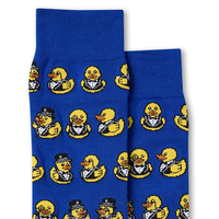 Mi-chaussettes à motif fantaisie pour hommes, Denver Hayes
