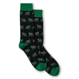 Denver Hayes Men's Novelty Pattern Crew Socks Side_Right