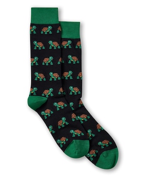 Mi-chaussettes à motif fantaisie pour hommes, Denver Hayes