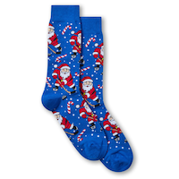 Denver Hayes Men's Novelty Christmas Crew Socks