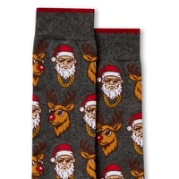 Denver Hayes Men's Novelty Christmas Crew Socks