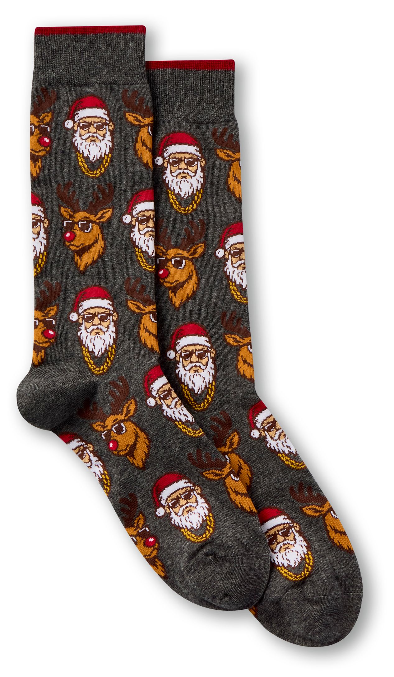 Denver Hayes Men's Novelty Christmas Crew Socks