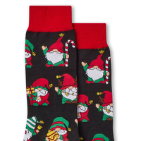Mi-chaussettes fantaisie à motif de Noël pour hommes, Denver Hayes