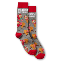 Mi-chaussettes fantaisie à motif de Noël pour hommes, Denver Hayes