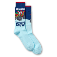 Mi-chaussettes fantaisie à motif de Noël pour hommes, Denver Hayes