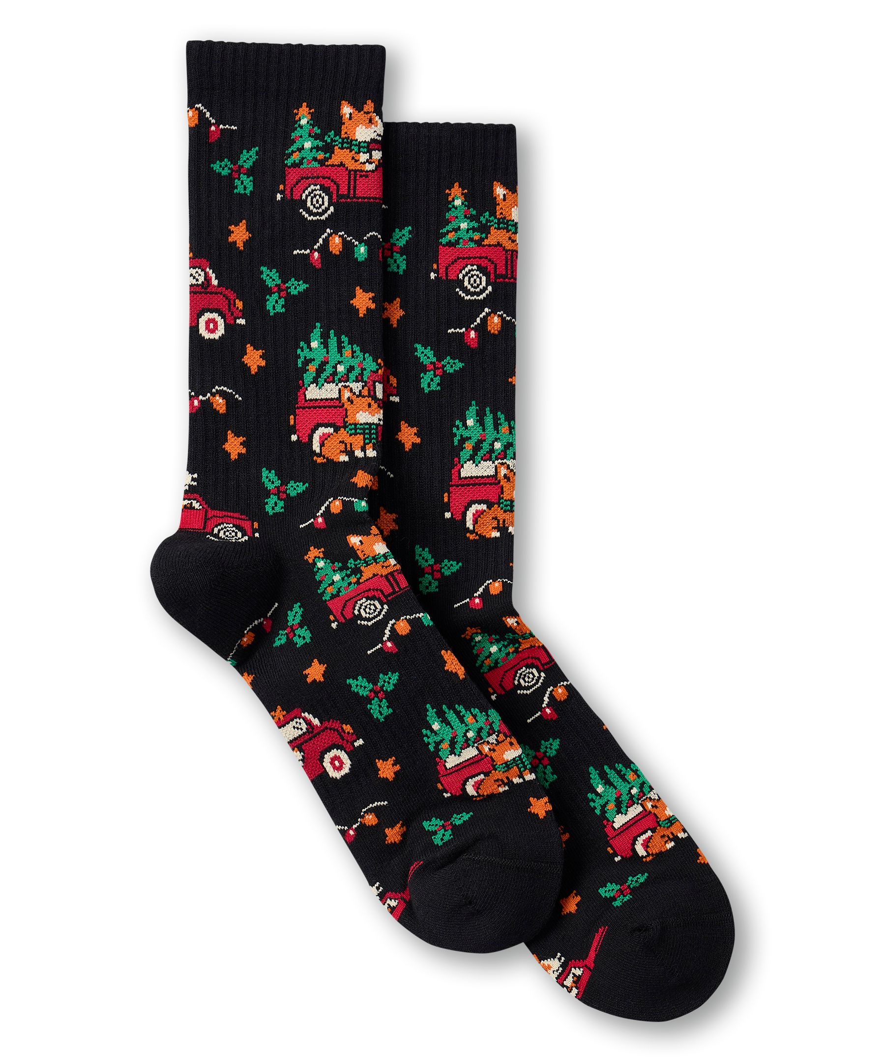 Denver Hayes Men's Novelty Christmas Crew Socks