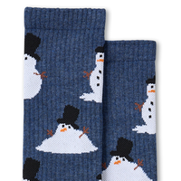 Mi-chaussettes fantaisie à motif de Noël pour hommes, Denver Hayes