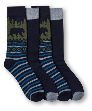 WindRiver Men's Heritage Boot Socks 2-pk