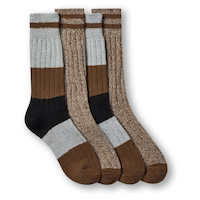 WindRiver Men's Heritage Super Soft Socks 2-pk