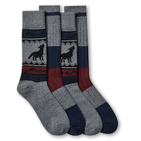 WindRiver Men's Heritage Super Soft Socks 2-pk