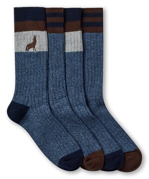 WindRiver Men's Heritage Traditional Boot Socks 2-pk