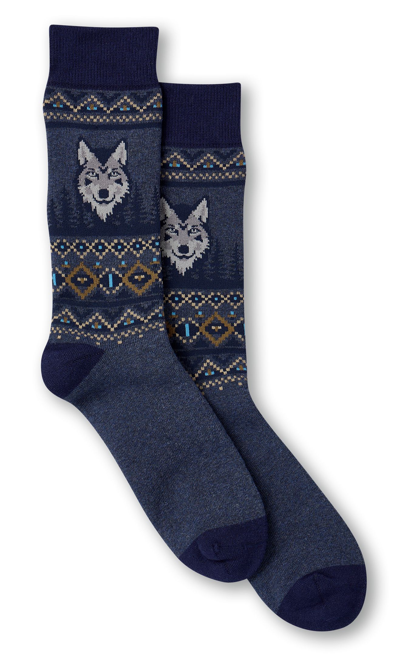 Chaussettes isothermes rustiques en coton pour hommes, Heritage, WindRiver