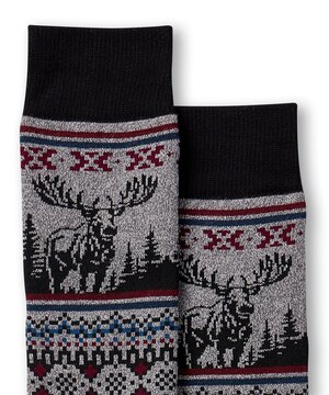 Chaussettes isothermes rustiques en coton pour hommes, Heritage, WindRiver