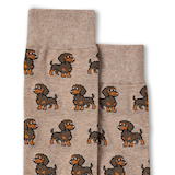 Mi-chaussettes à motif fantaisie pour hommes, Denver Hayes