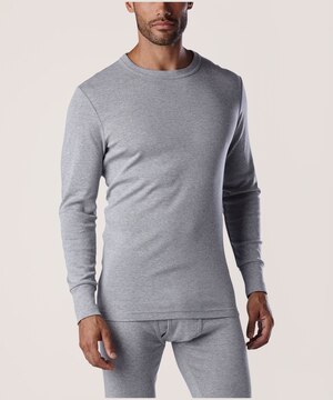 WindRiver Men's FRESHTECH Crewneck Rib Knit Thermal Top
