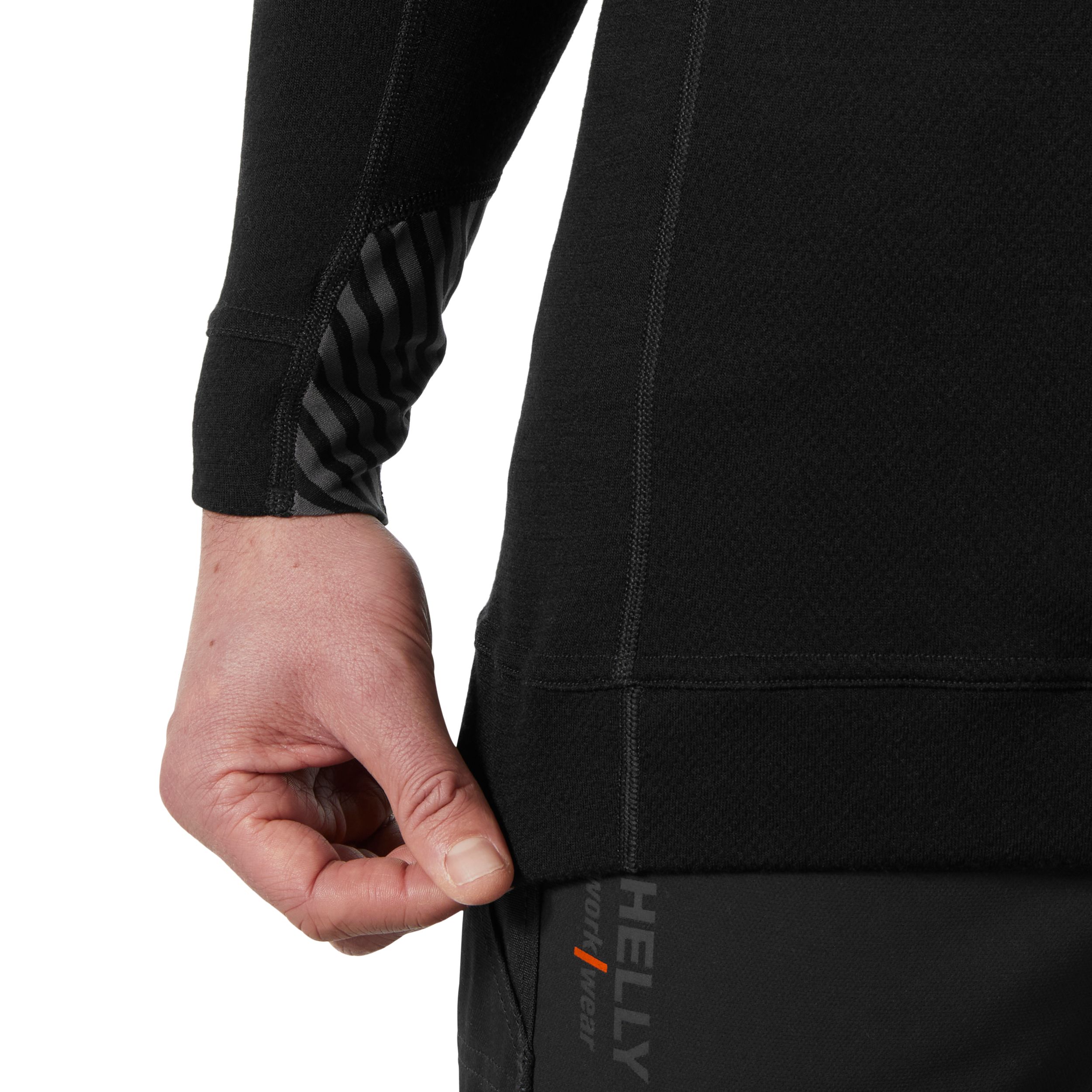 Helly Hansen Workwear Men's Lifa Merino Crewneck Thermal Base Layer Long Sleeve Shirt