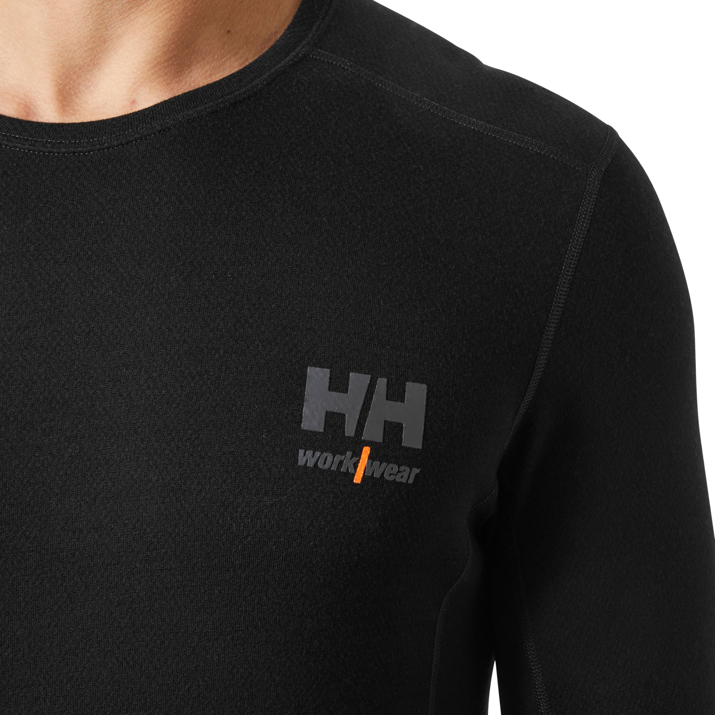 Helly Hansen Workwear Men's Lifa Merino Crewneck Thermal Base Layer Long Sleeve Shirt