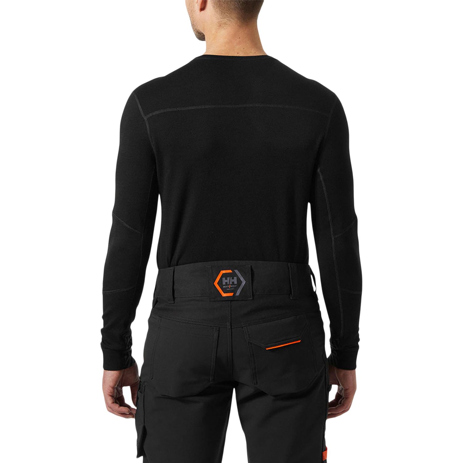 Helly Hansen Workwear Men's Lifa Merino Crewneck Thermal Base Layer Long Sleeve Shirt