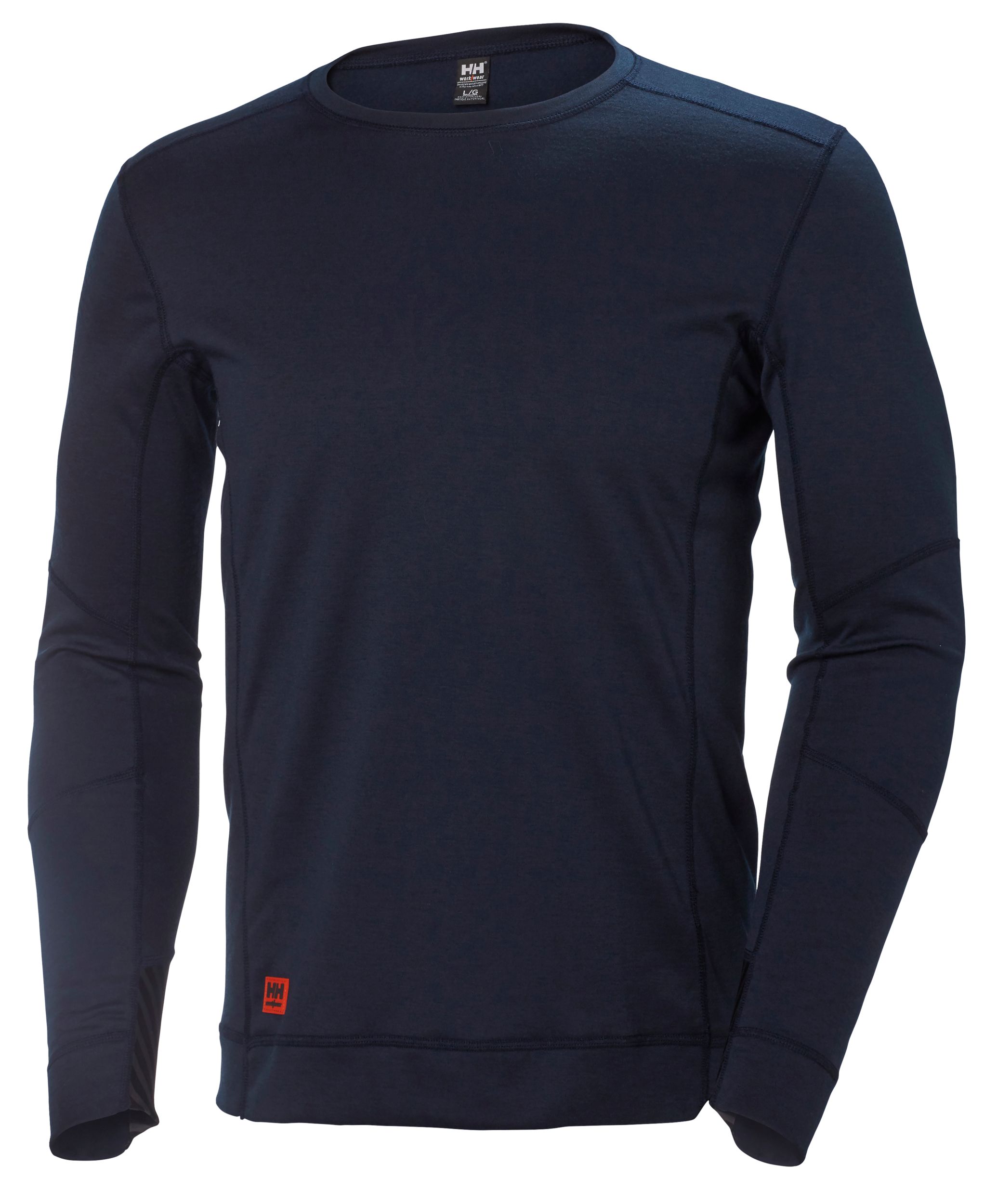 Haut isotherme Helly Hansen Workwear à col ras du cou, pour hommes, Lifa Max