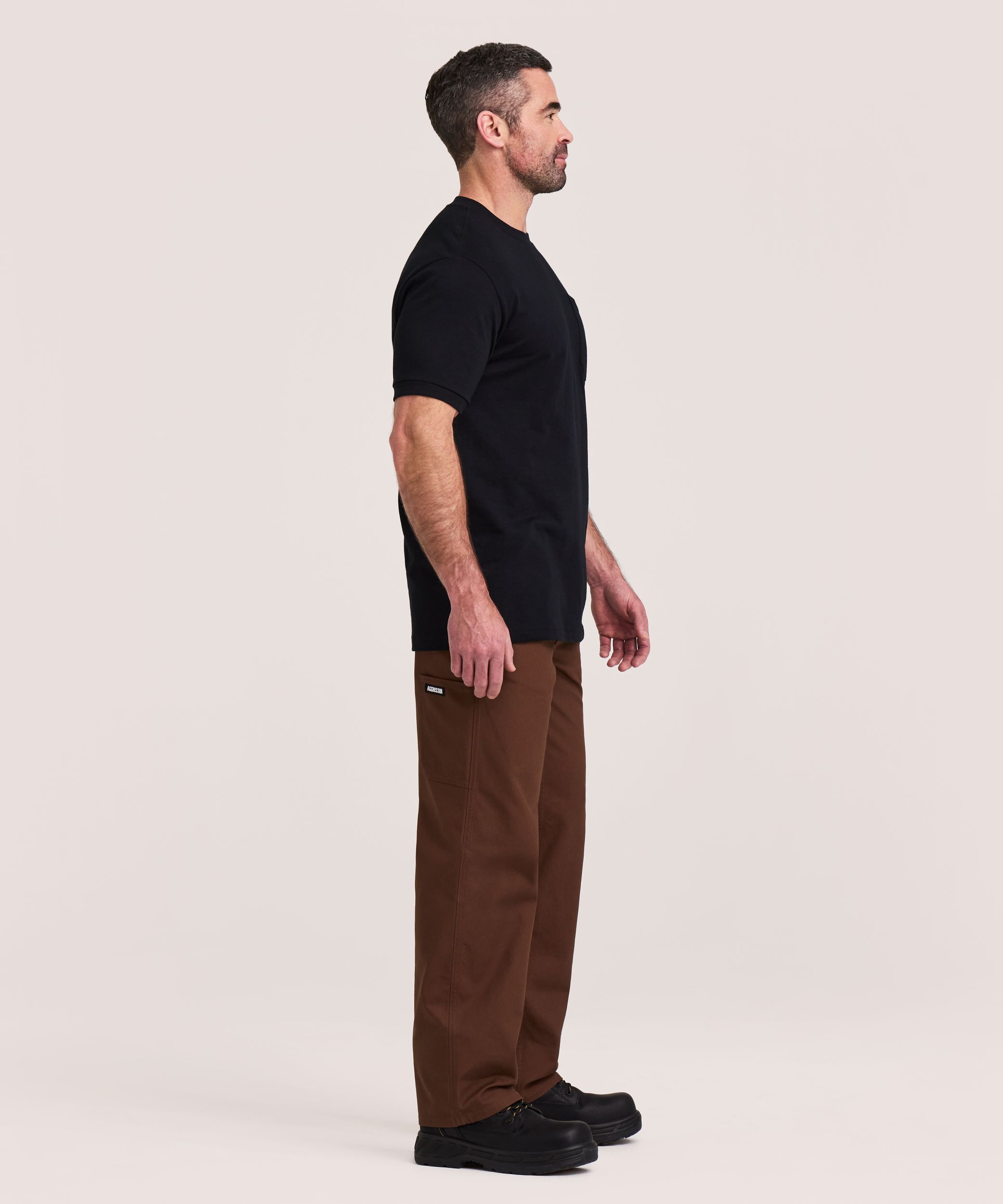 T-shirt de travail Aggressor à encolure ras du cou et à manches courtes, pour hommes