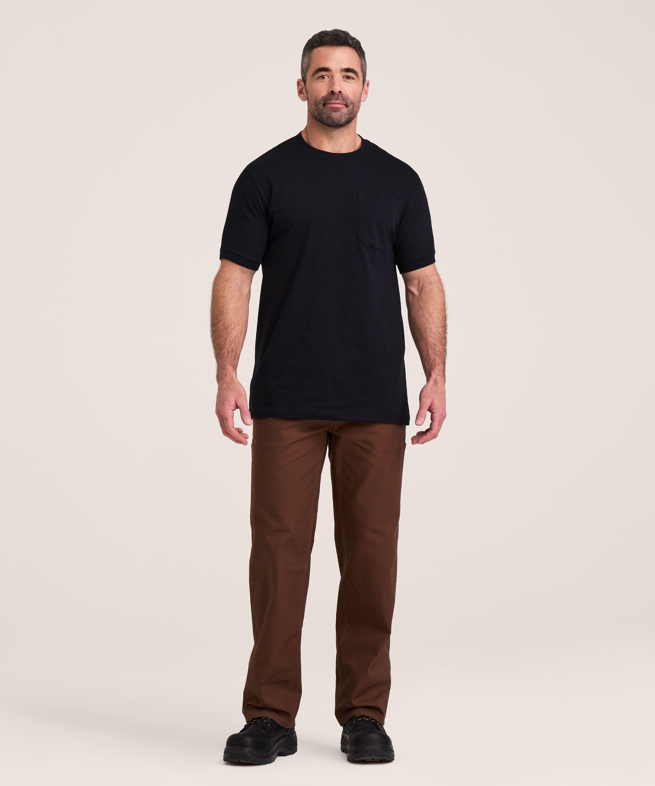 T-shirt de travail Aggressor à encolure ras du cou et à manches courtes, pour hommes