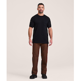 T-shirt de travail Aggressor à encolure ras du cou et à manches courtes, pour hommes Front_Flat