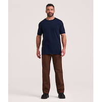 Aggressor Men's Crewneck Short Sleeve Work T-Shirt With FRESHTECH