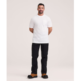 Aggressor Men's Crewneck Short Sleeve Work T-Shirt With FRESHTECH Front_Flat