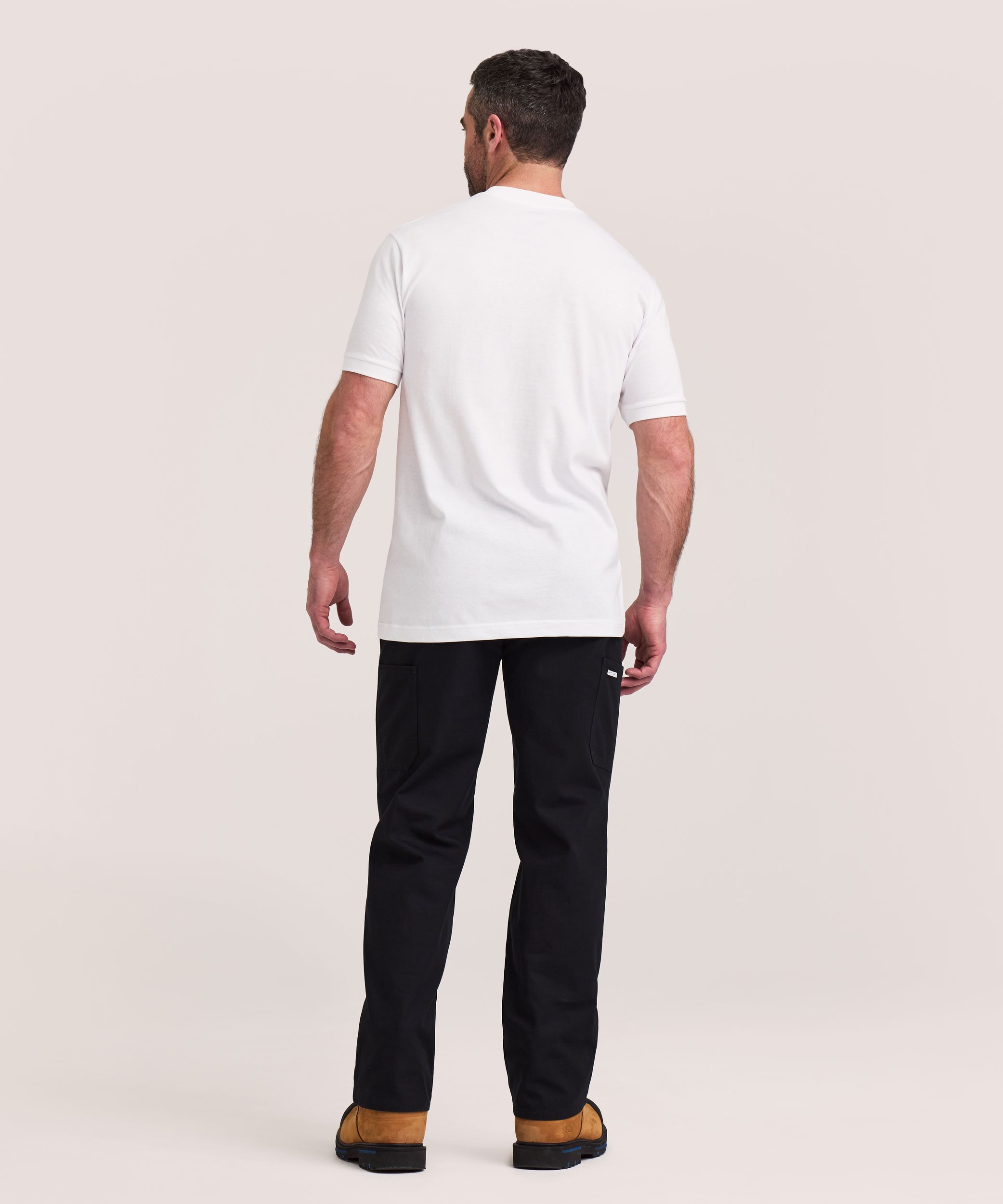 Aggressor Men's Crewneck Short Sleeve Work T-Shirt With FRESHTECH
