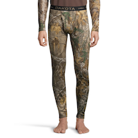 Pantalon performance couche de base pour hommes à motif camouflage, Dakota WorkPro Series Front_Flat
